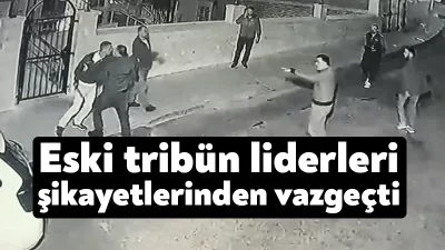 Kocaelispor Hodri Meydan Taraftarlar Derneği'nin eski tribün liderleri birbirlerinin üstüne
