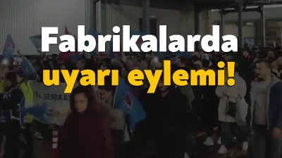 Toplu sözleşme görüşmelerinin uzlaşmazlıkla sonuçlanmasının ardından Birleşik Metal-İş üyeleri 19