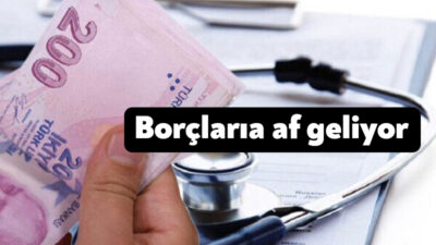 Milyonlarca borçlu vatandaşın merakla beklediği af düzenlemesi, tatile giren Türkiye
