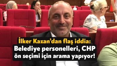 İzmit Belediye Meclis Üyesi İlker Kazan, İzmit Belediye Başkanı Fatma