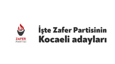 Zafer Partisinin Kocaeli’de Büyükşehir ve ilçe belediye başkan adayları belli