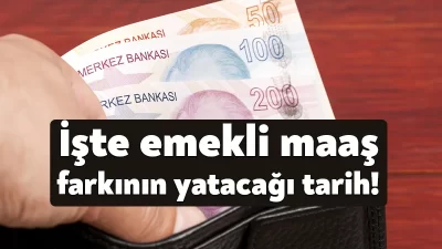 Emekli Sandığı'ndan aylık alanların ocak ayı 2024 zam farkı ile