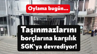 İzmit Belediye Meclisi Ocak Ayı Toplantısı bugün gerçekleştirildi. Mecliste borçlara