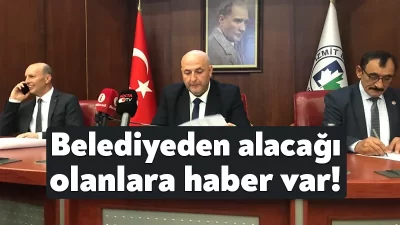 İzmit Belediyesi 2024 yılı ocak ayı olağan meclis toplantısında Başkanvekili