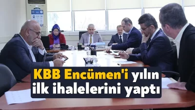 Yılın ilk encümen toplantısında 2 işletmenin kiralama ihalesi ile 118