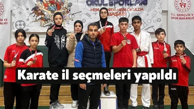 Kocaeli Küçükler-Minikler ve Yıldızlar MEB Okulu Sporları Karate İl Seçmeleri'ne
