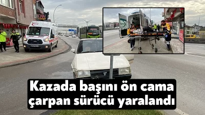 KOCAELİ (İHA) - Kocaeli'nin İzmit ilçesinde sürücünün direksiyon hakimiyetini kaybettiği