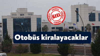 Kocaeli Büyükşehir Belediyesi çeşitli organizasyonlarda kullanılmak üzere otobüs kiralayacak. 24