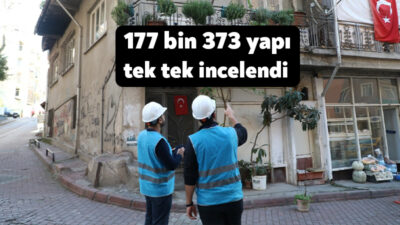 Büyükşehir’in Kocaeli Yapı Envanter Çalışması kapsamında, 2007 yılı öncesi inşa