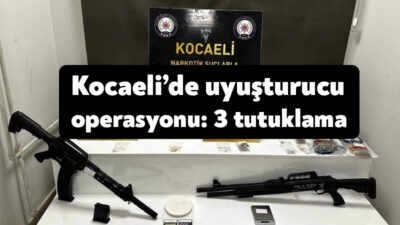 Kocaeli’nin Derince ilçesinde gerçekleştirilen uyuşturucu operasyonunda gözaltına alınan 5 şüpheliden