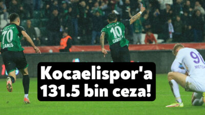 Profesyonel Futbol Disiplin Kurulu, Kocaelispor'a Eyüpspor karşılaşmasındaki olaylar nedeniyle 112