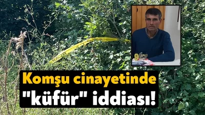 Kocaeli'nin İzmit ilçesinde beraber alkol içtiği komşusunu öldüren sanık ilk