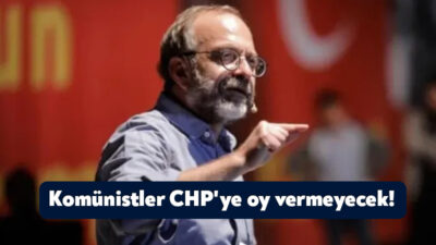 TKP Genel Sekreteri Kemal Okuyan, yerel seçimlerde İstanbul Büyükşehir Belediye