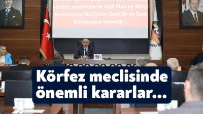 Körfez Belediyesi’nin 2024 yılı ilk meclis toplantısı gerçekleştirildi. Toplantıda Yavuz