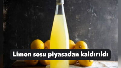 Limon sosuna ilişkin beklenen karar Resmi Gazete'de yayımlandı. Karara göre