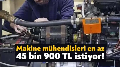 Makine Mühendisleri Odası'nın serbest çalışan mühendislere dair 2024 yılı brüt