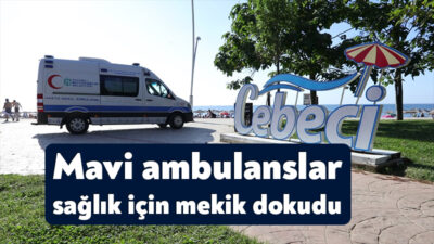 Büyükşehir’in hasta nakil ambulansları 2023 yılında da Kocaeli’de adeta mekik