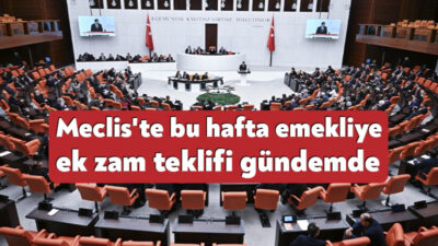 SSK ve Bağ-Kur emekli maaşlarına ek yüzde 5 artış içeren