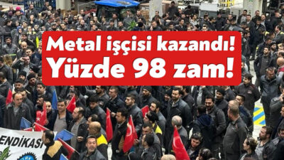 Türk Metal Sendikası, MESS ile gerçekleştirilen TİS görüşmelerinin kazanımlarla sonuçlandığını