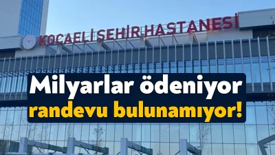 Kamu-özel ortaklığı ile yapılan şehir hastanelerinden yurttaş randevu bulamıyor. 17