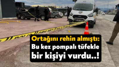 Kocaeli'nin Başiskele ilçesinde bir şahıs aralarında alacak-verecek meselesi bulunan kişiyi