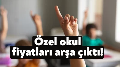 Özel okullar için açıklanan yüzde 57’lik tavan zam uygulaması servis,