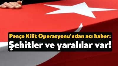 Milli Savunma Bakanlığı (MSB), Pençe Kilit operasyon bölgesinde PKK'lı teröristlerle