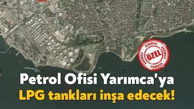 Petrol Ofisi’nin Körfez İlçesi, Barbaros Mahallesi Hamit Kaptan Sokak’taki tesisine