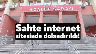 Kocaeli’de internet üzerinden bahçe mobilyası siparişi veren kadın, verilen IBAN