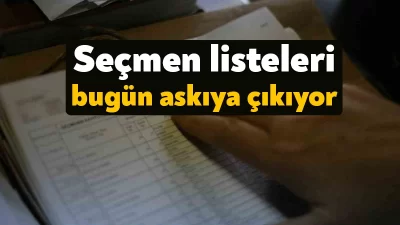 31 Mart yerel seçimleri için takvim işlemeye devam ediyor. Seçmen