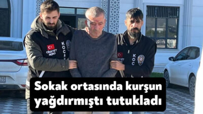 İzmit'te sokak ortasında tabancayla bir kişiyi ağır yaralayan Y.Ö. tutuklandı.