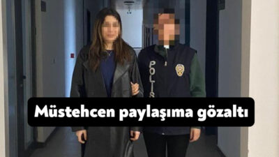 Kocaeli'nin Gebze ilçesinde sosyal medyadan müstehcen paylaşım yapan kadın gözaltına