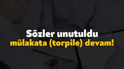 Adalet Bakan Yardımcısı’nın torpil mesajının ardından, mülakat tartışmaları yine alevlendi.