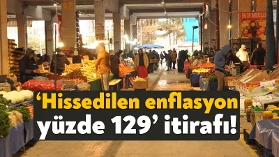 Türkiye İstatistik Kurumu (TÜİK) enflasyon verilerinin vatandaşlarca iki kat daha