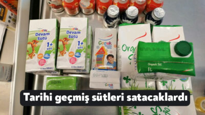 Büyükşehir Zabıtası, Gebze’de bir markete yaptığı denetimde son kullanma tarih