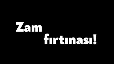 Yeni yılın ilk gününe yeni zamlarla uyandık. MTV ve değerli