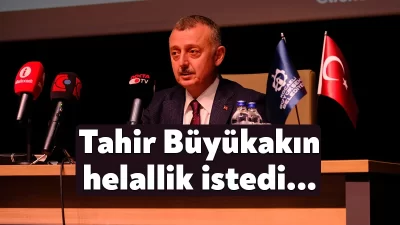 Kocaeli Büyükşehir Belediye Başkanı Tahir Büyükakın, meclis oturumunda yerel seçimlere