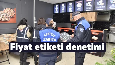 Kocaeli Büyükşehir, Kartepe Belediyesi ve Ticaret İl Müdürlüğü ekipleri, Ticaret