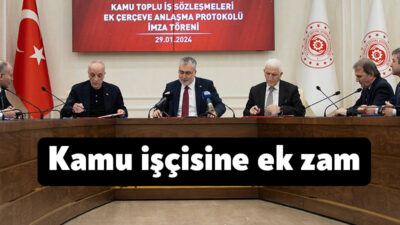 Çalışma ve Sosyal Güvenlik Bakanlığı koordinasyonunda, TÜRK-İŞ ve HAK-İŞ ile