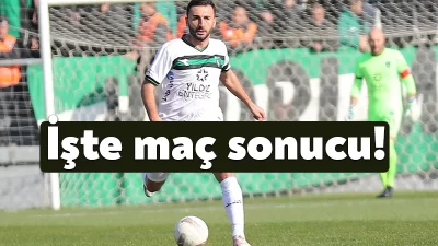 Kocaelispor, bugün Manisa FK deplasmanında mücadele etti. Maçta gülen taraf