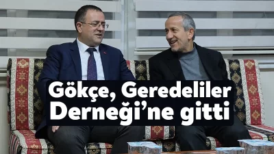 CHP Derince Belediye Başkan adayı Sertif Gökçe, Kocaeli Geredeliler Derneği’ne