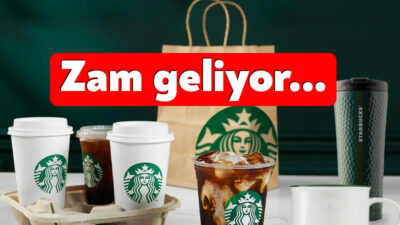 Kahve zinciri Starbucks'ın ürünlerine şubat ayından itibaren zam yapacağı öne