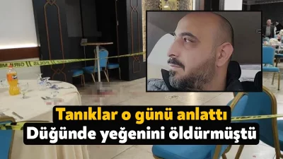 Kocaeli'nin İzmit ilçesinde aralarında husumet bulunan yeğenini düğünde 5 el