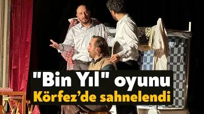 Körfez Belediyesi, kültür-sanat etkinlikleri kapsamında Tiyatro Ankebut'un 28 Şubat döneminde