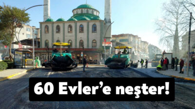 Büyükşehir Belediyesi tarafından Derince 60 Evler Körfez Caddesinde üstyapı yenilendi.