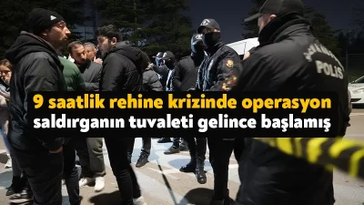 Kocaeli'nin Gebze ilçesinde İbrahim Y. tarafından rehin alınan P&G fabrikasının