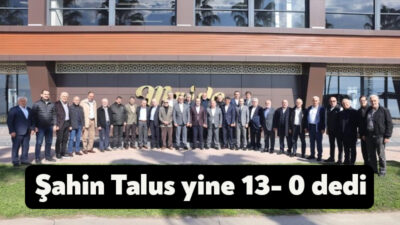 AK Parti İl Başkanı Şahin Talus, parti kurucularından sonra geçmiş