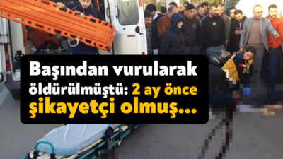 Kocaeli’nin Körfez ilçesinde servis şoförünü, aracının tekerlek jantını taktığı esnada
