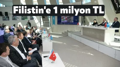 Türk Dünyası Belediyeler Birliği'nin (TDBB) Filistin için yardım kampanyası düzenleyeceğini