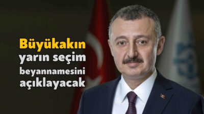 Yerel seçimlerde yeniden AK Parti Büyükşehir adayı olan Başkan Tahir